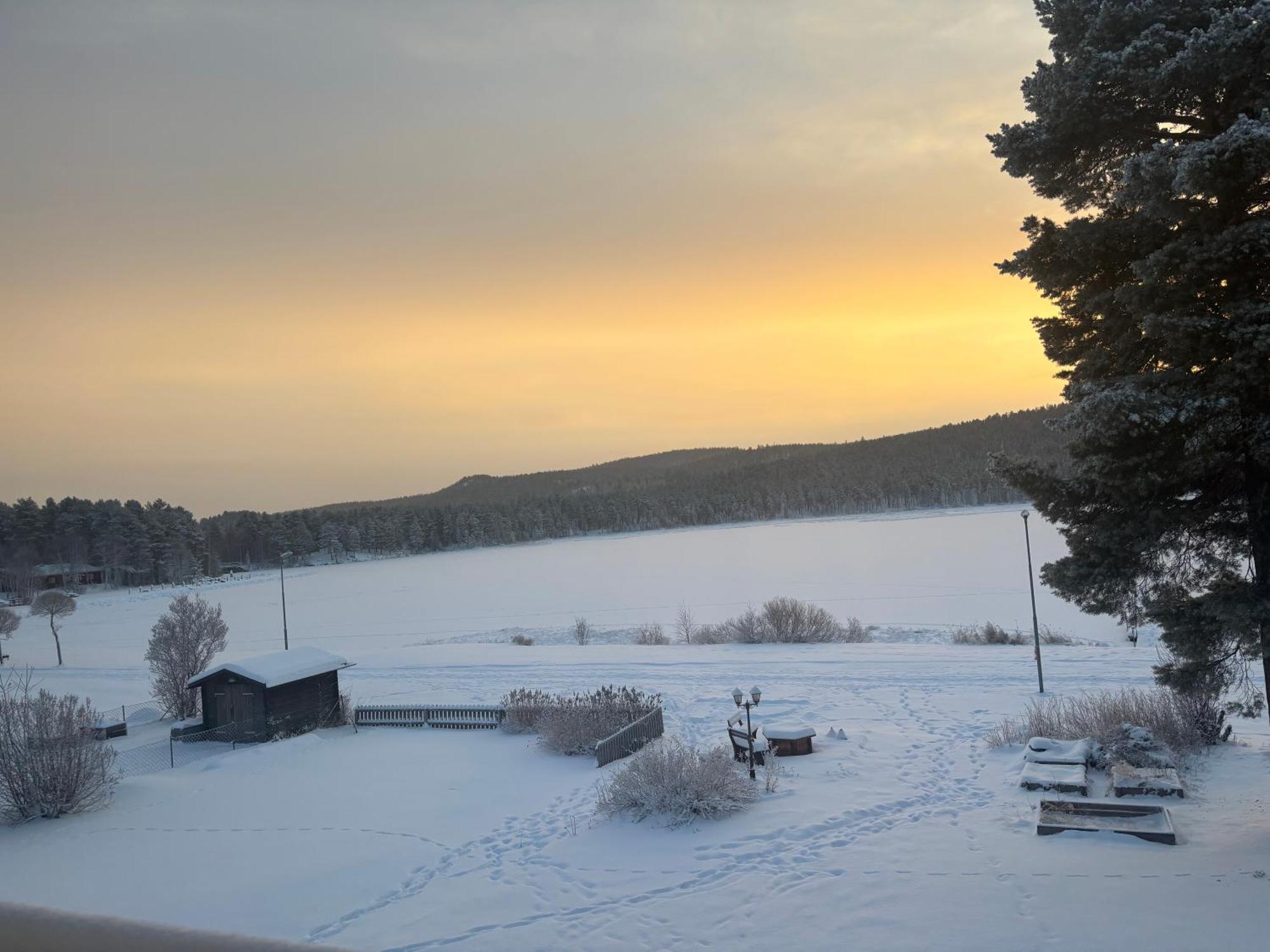 Lovely House With A Beautiful View In Jokkmokk Exterior foto